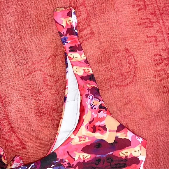 Bikini Top And Bottom Set Multicolor Size Medium - Picture 12 of 15